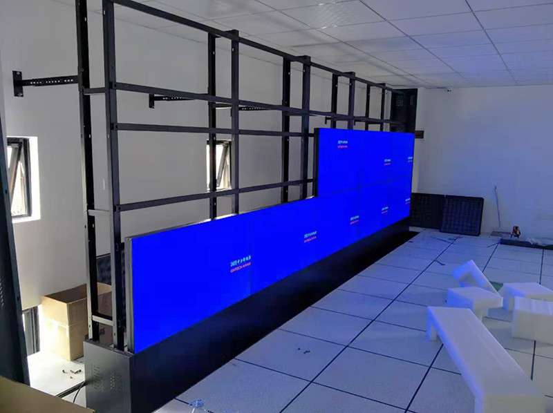 5寸3X5拼接15块大屏幕监控再次助力光华科技珠海中力新能源科技